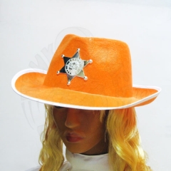 Шляпа Шерифа (оранжевая)