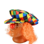 Кепка Клоуна с волосами