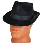 Шляпа Гангстера с черной лентой