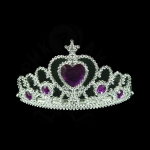 Корона «С фиолетовым сердечком»