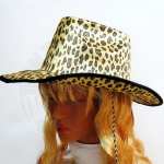 Шляпа Ковбоя леопардовая