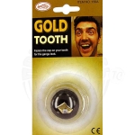Зуб «Фикса» золотой с брюликом